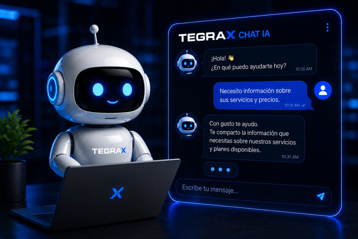 Desarollo chat IA o NTEGRAX core